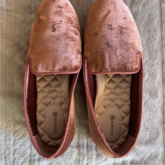 Birdies Women's Velvet Loafers - Rose Gold size 9 - Picture 14 of 15